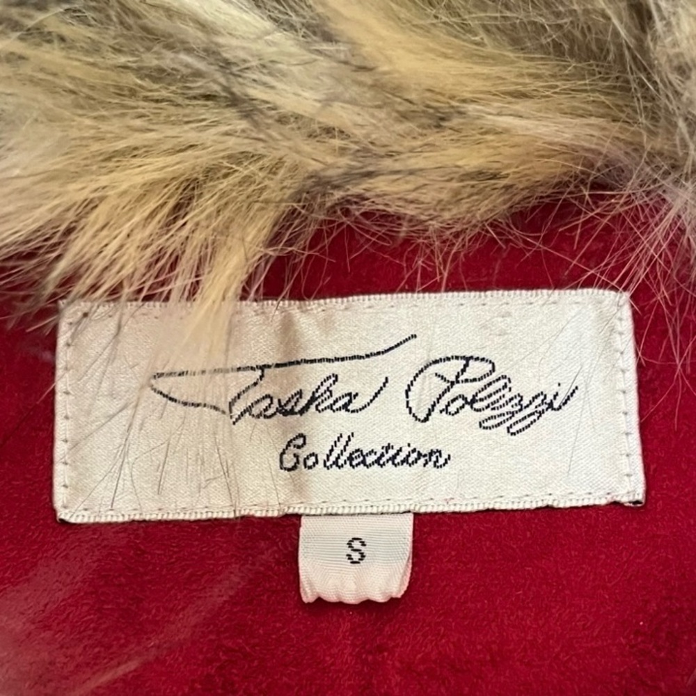 Tasha Polizzi Suede Faux Fur Vest Size Small
Red - Picture 4 of 5